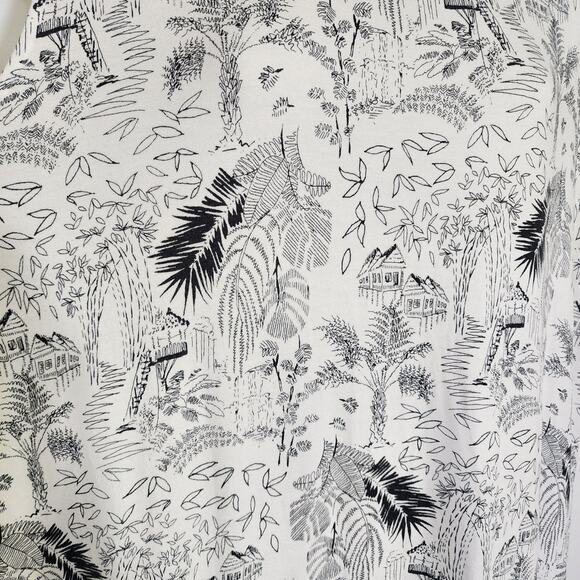 J. Jill Wearever Collection Women's Tank Top Large Palm Print Sleeveless Beach - Picture 6 of 10